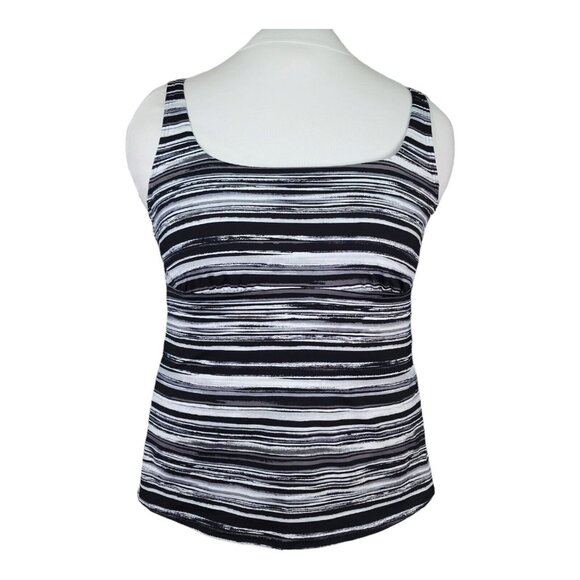 Lands' End Other - Lands End Tankini Swim Top Size 16 Square Neck Underwire Bra Swimsuit New